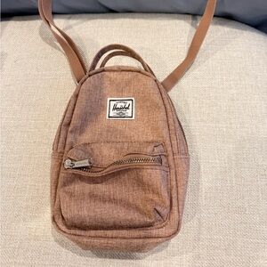 Herschel Brownish Pink Cross Body Bag